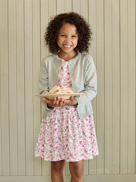 Actual product image Vertbaudet Mädchen Strickjacke BASICS Oeko-Tex (110)