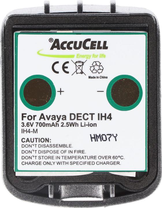 Actual product image Avaya Battery DECT IH4, 4.999.130.768 with housing, Funkwerk DECT D4, DECT FC4