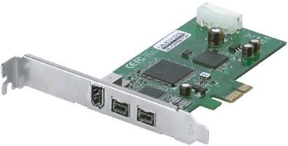 Actual product image Dawicontrol DC-FW800 FireWire PCIe host adapter