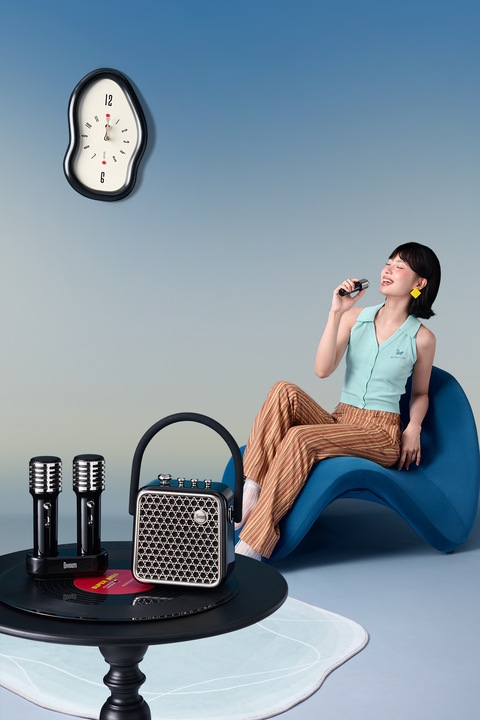 Actual product image Divoom SongBird-SE black (8 h, Battery operated)