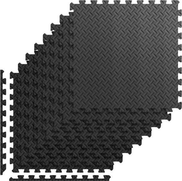 Lifefit Athlete Matte für Fitnessgeräte PUZZLE 180x180cm (1 cm)