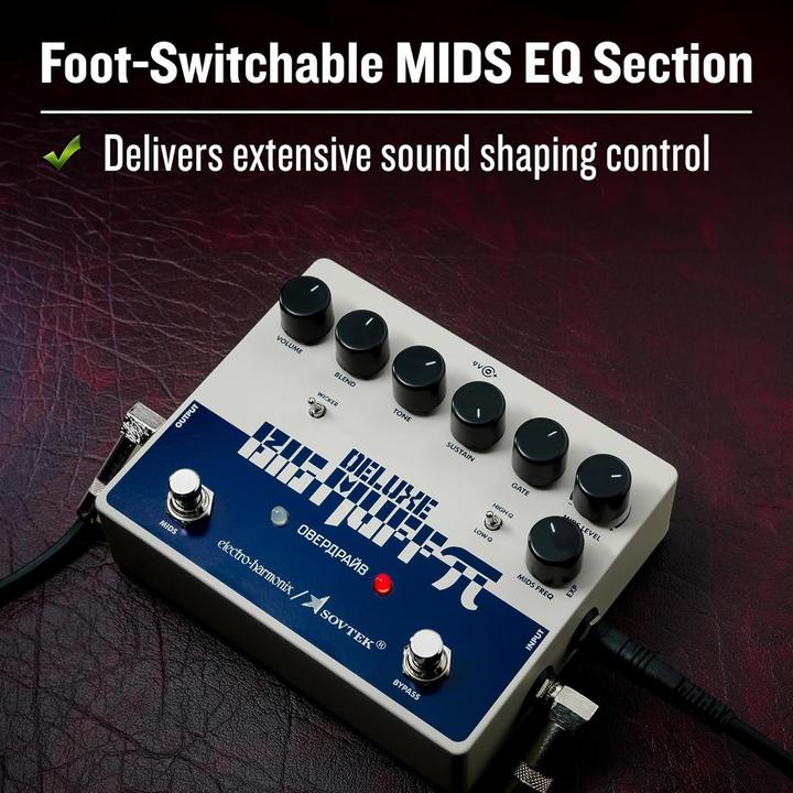 Actual product image Electro-Harmonix Sovtek Deluxe Big Muff Pi (Electric guitar)