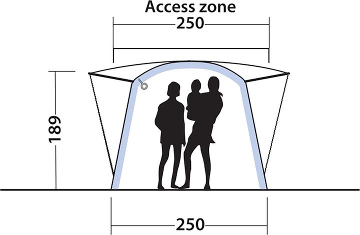 Produktbild Outwell Buszelt Daytona Air (Vorzelt, 15 kg, 3 Personen)
