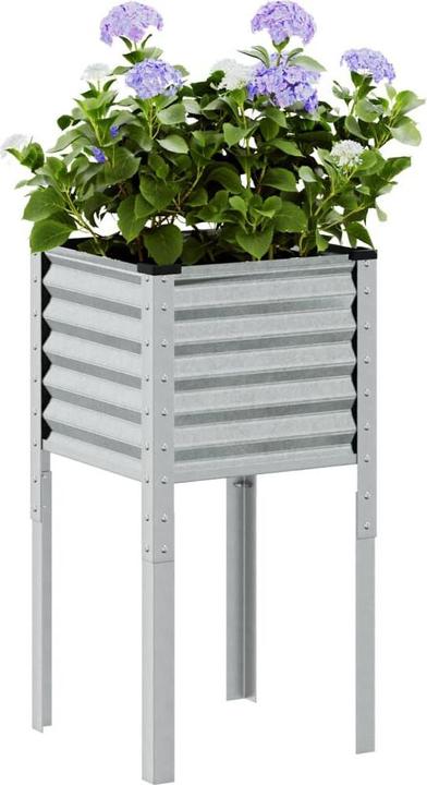 Grau, verzinkter Stahl