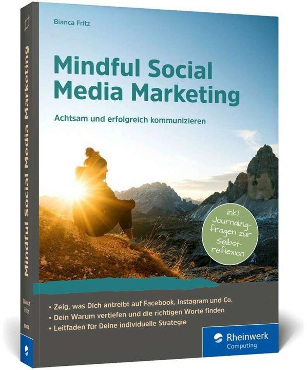 Actual product image Mindful Social Media Marketing (German, Bianca Fritz, 2020)