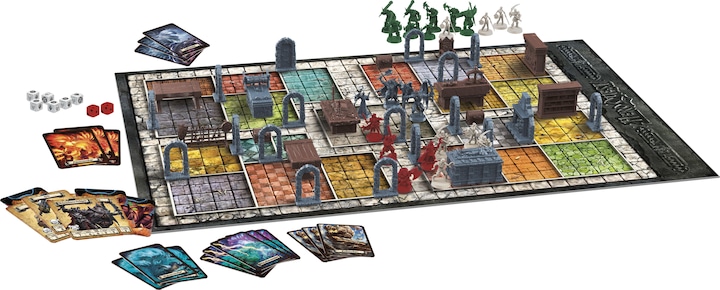 Actual product image Hasbro Gaming HASD0048 - HeroQuest - Brettspiel, für 2-5 Spieler, ab 14 Jahren (DE-Ausgabe) (German)