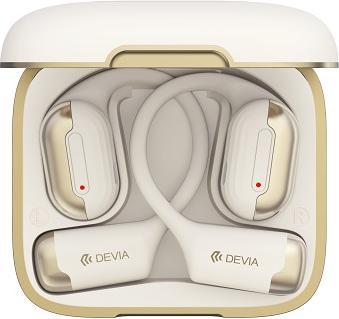 Productafbeelding Devia Bluetooth-oortelefoon OWS Pro1 beige (ANC, 10 h, Draadloze)