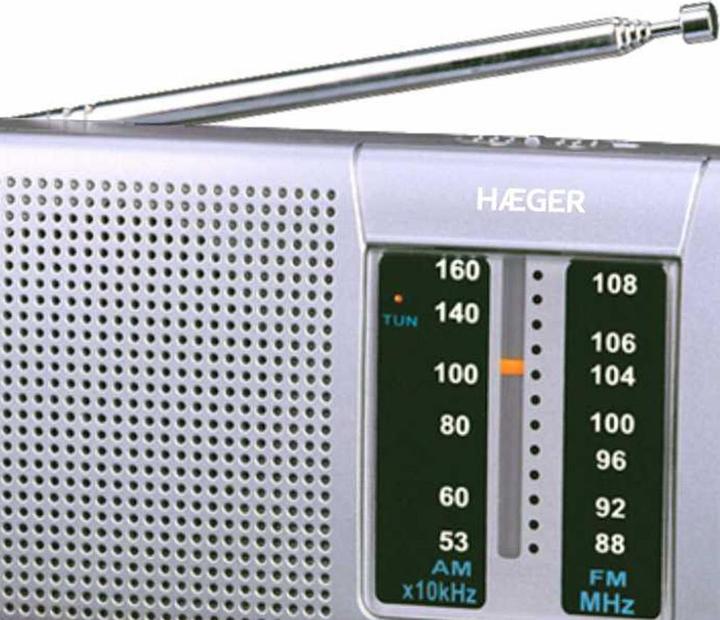 Actual product image Haeger PR-BIB. Goal Radio (AM, FM)