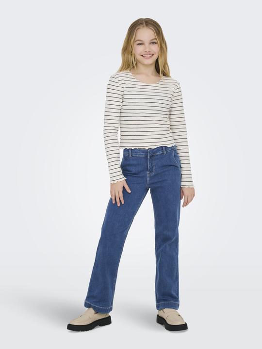 Actual product image Only KOGWILMA Gerade geschnitten Jeans Jeans mit weitem Bein (128)