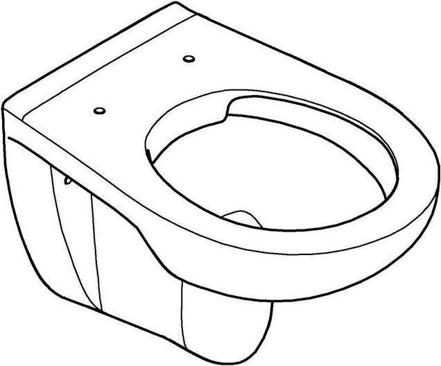Actual product image Grohe Construction Ceramic Wall Wash Down Toilet