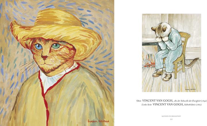 Produktbild Katzenkunst (Deutsch, Susan Herbert, 2024)