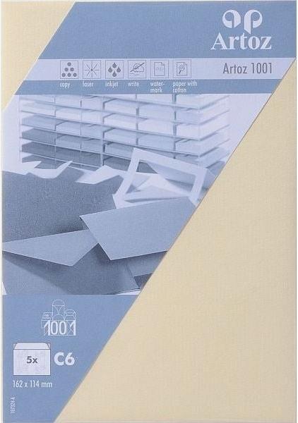 Image du produit Artoz 1001 Enveloppes chamois (C6, 5 x)