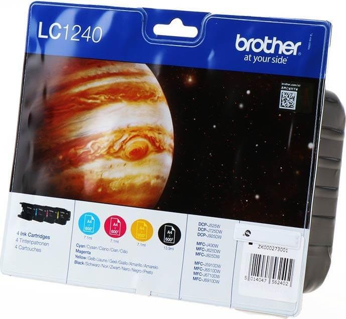 Productafbeelding Brother LC-1240VALBP Waardepakket (BK, C, M, Y)