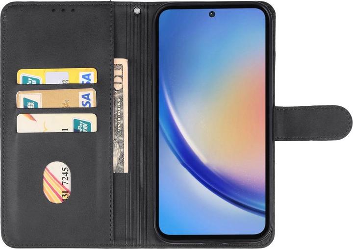 Produktbild Amazon Hülle für Samsung Galaxy A35 Schutz Handy Case Cover Klapp Tasche Wallet Etuis (Samsung Galaxy A35)