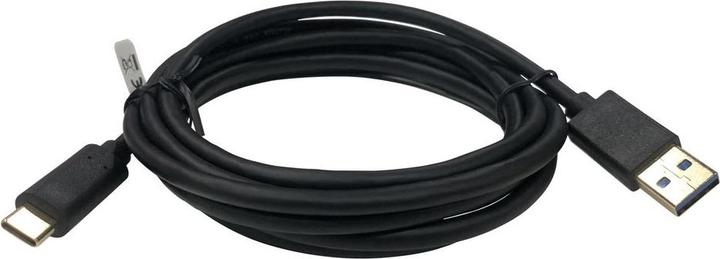 Produktbild RND Electronics USB-Kabel USB C-Stecker - USB A-Stecker 2m USB 3.1 Schwarz (2 m, USB 3.1)