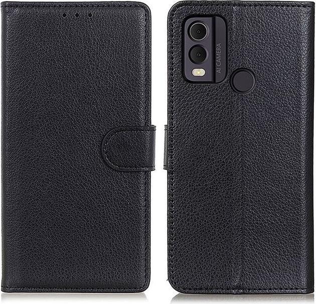 Produktbild MU Classic Litchi Leder Bookcover Series (Nokia C22)