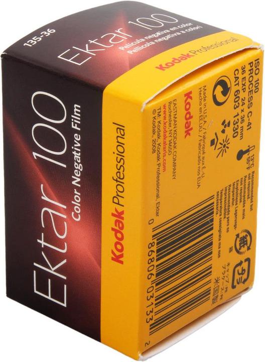 Image du produit Kodak Ektar 100 Film professionnel 135/36