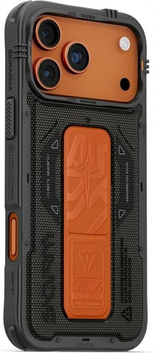 Produktbild Skinarma Phantom Case for iPhone 17 Pro Max Magnetic Charging + Grip Stand Olive