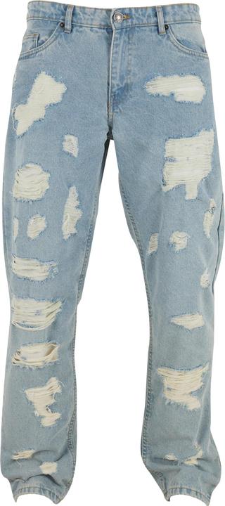 Produktbild Urban Classics Heavy Ounce Straight Fit Heavy Destroyed Jeans - 167177 (38)