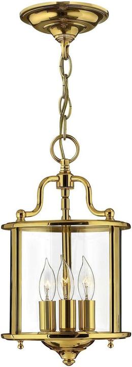 Produktbild Elstead Lighting Gentry Hängeleuchte E14 3-fach Poliertes Messing (E14)