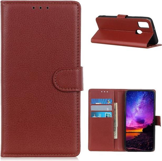 Produktbild MU Classic Litchi Leder Bookcover Series (OnePlus Nord N10 5G)