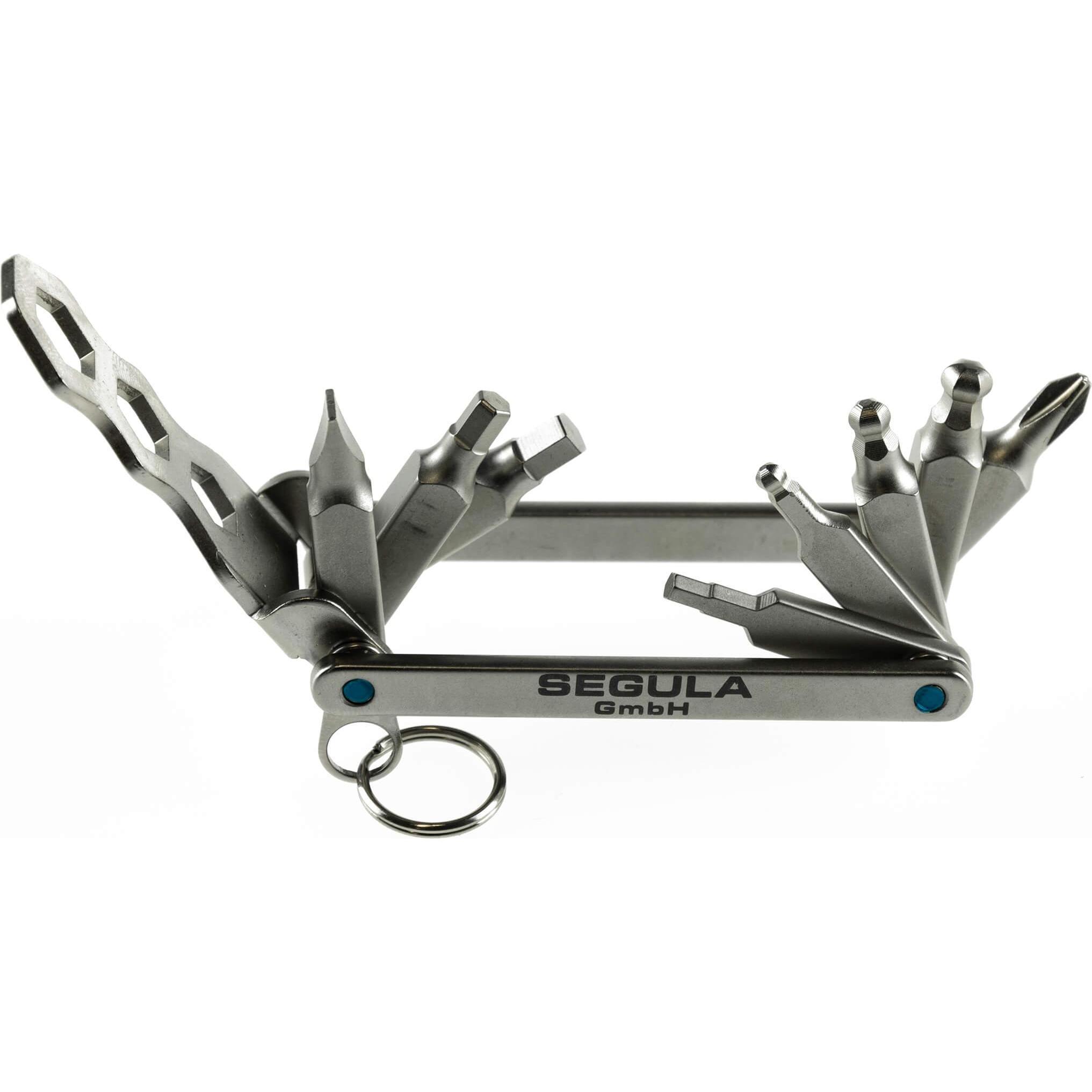 Segula, Multi-Tool, Swiss+Tech 11-in-1 Schraubenschlüssel (11 Funktionen)