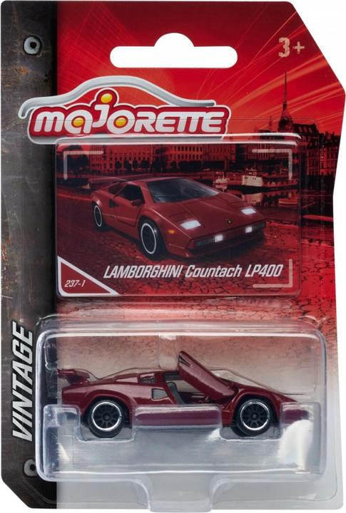 Productafbeelding Majorette Vintage Lamborghini Countach rood