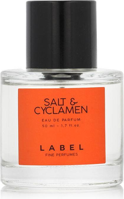 Actual product image Label Salt & Cyclamen EdP Eau de Parfum 50ml (Eau de parfum, 50 ml)