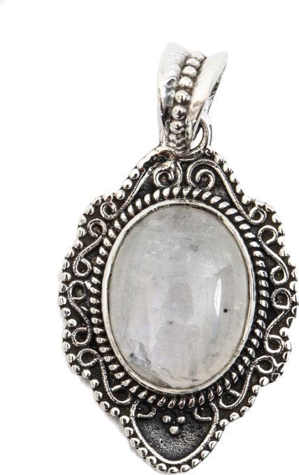 Produktbild Cachet Silberanhänger (925 Silber, Regenbogen Mondstein)