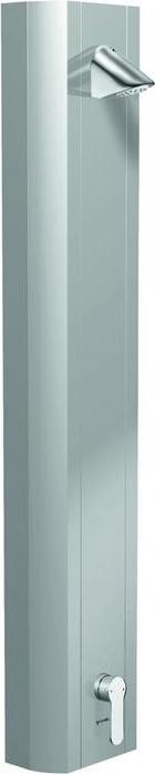 Schell Shower panel LINUS DP-EH-M m Shower head COM Mixed water Alu-anodised