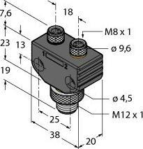 Actual product image Turck Dual distributor