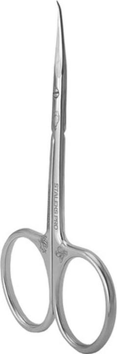 Image du produit Staleks Cuticle scissors with a curved tip Exclusive 21 Type 2 Magnolia (Ciseaux à cuticules professionnels)