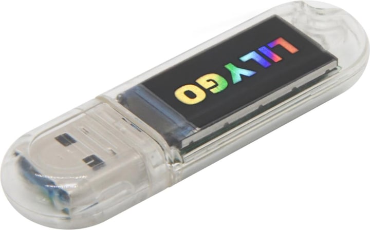 Actual product image Lilygo T-Dongle-S3 ESP32 with USB and display