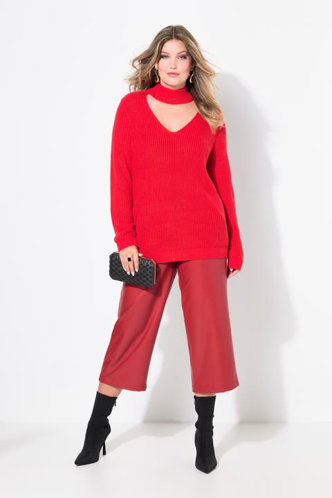 Produktbild Miamoda Pullover, Regular Fit, V-Ausschnitt mit Choker (58)