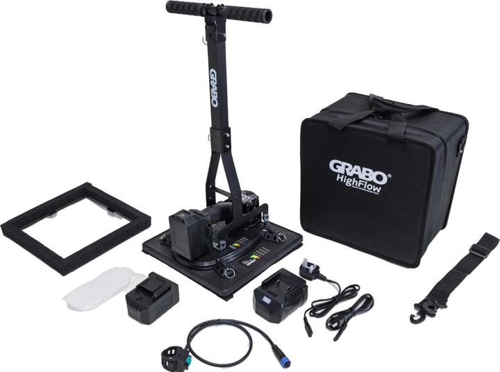 Grabo High Flow - Elektrische draagbare vacuÃ¼mzuiger - Handgereedschap - Geschikt voor (50 kg)