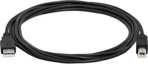 Actual product image Cabletech Economy-Druckerkabel USB-A Auf USB-B Schwarz 1,8m (1.80 m)