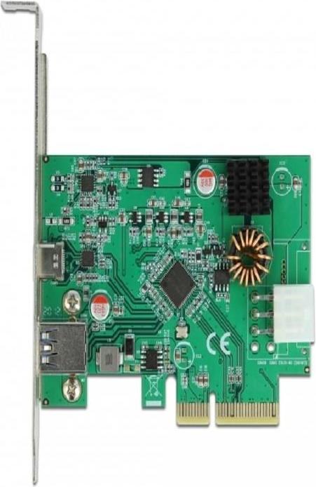 Produktbild Delock PCI-Express-Karte 89001 2x USB 3.2, 10Gbs, LP