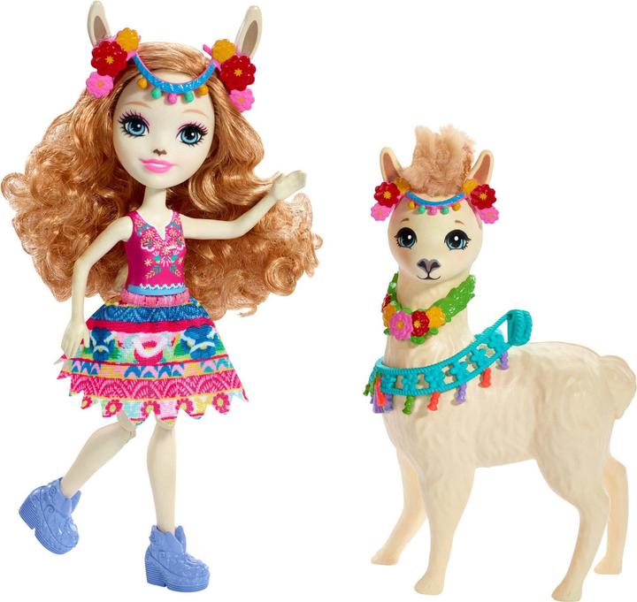 Actual product image Enchantimals Lama theme pack - Llülla & Fleecy