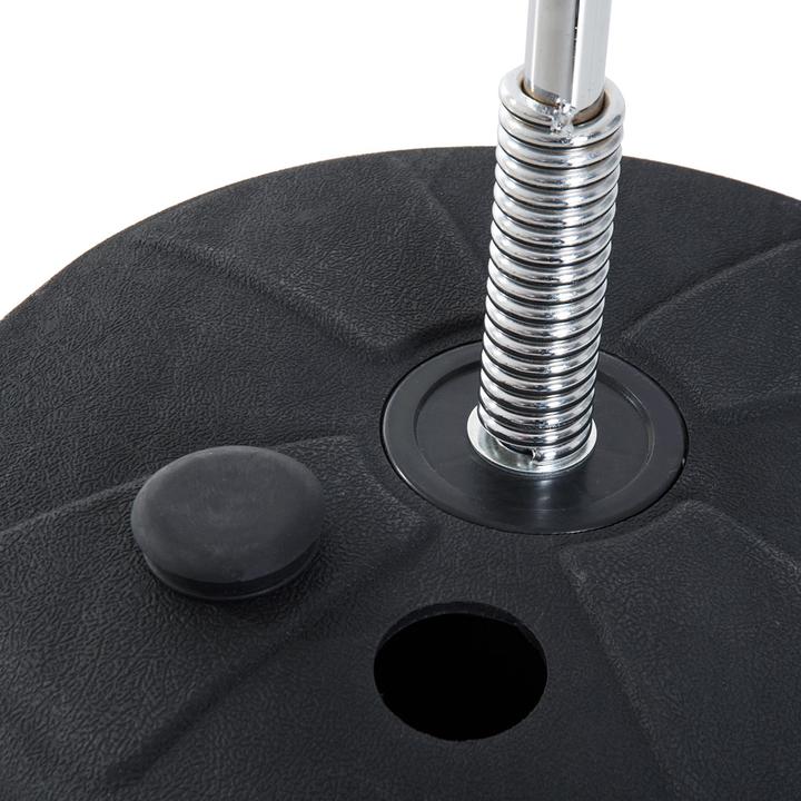 Produktbild Homcom Boxsack Kunstleder, Kunststoff Schwarz (43 cm)