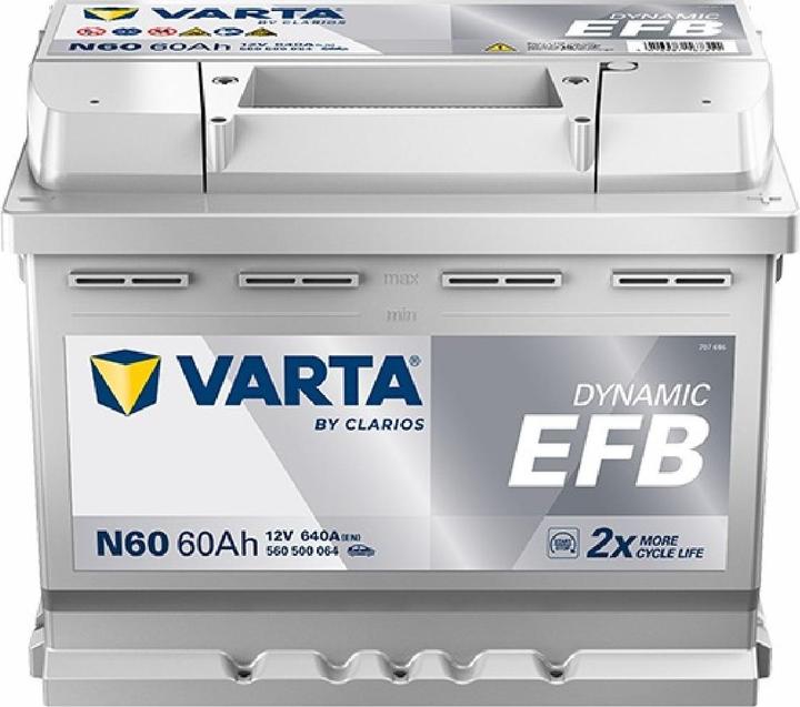 Varta Accumulatore (60 Ah, 640 A, 12 V)