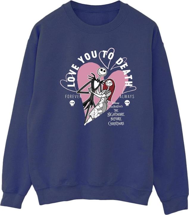 Produktbild The Nightmare Before Christmas Love You To Death Sweatshirt (M)