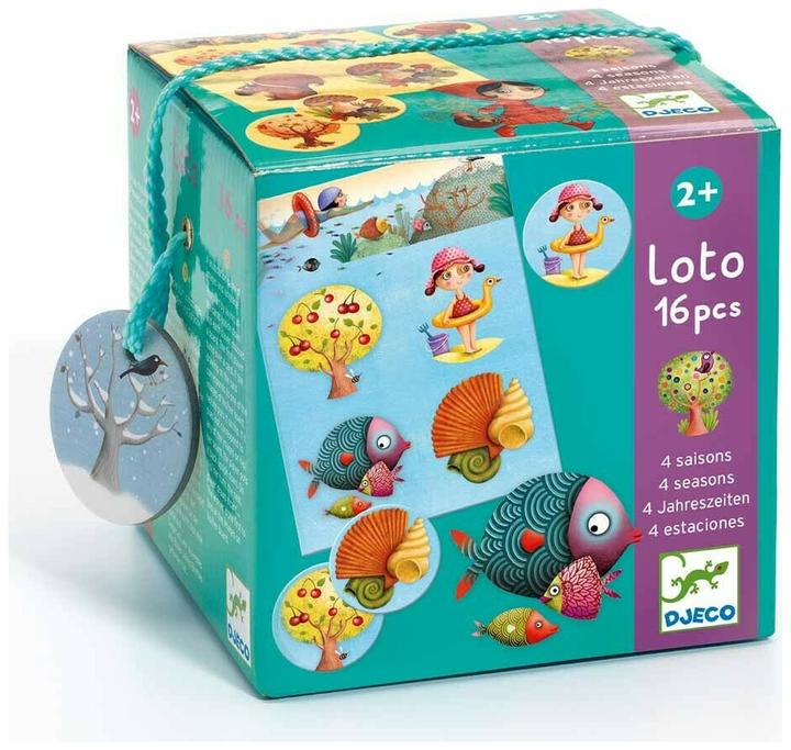 Djeco Lotto 4 Seasons (Multilingual)