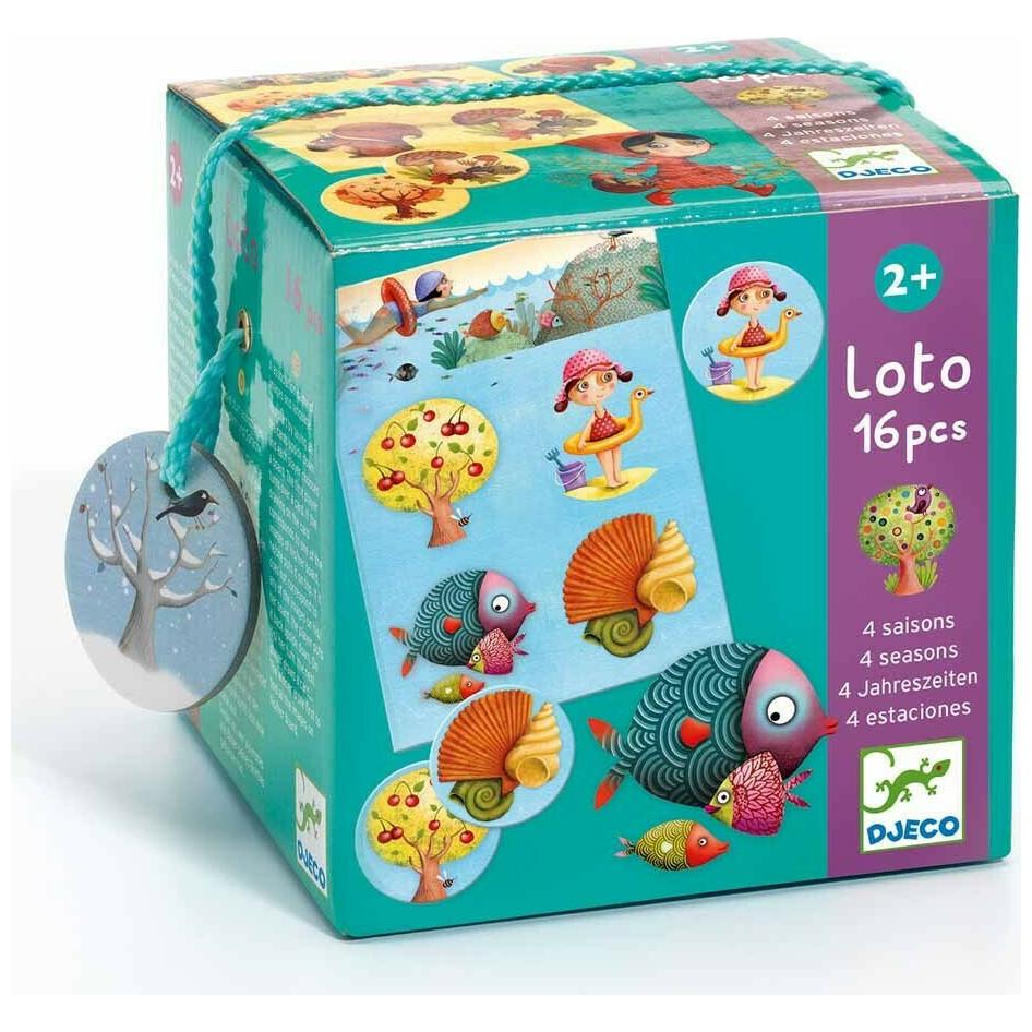 Djeco Lotto 4 Jahreszeiten (Multilingual)