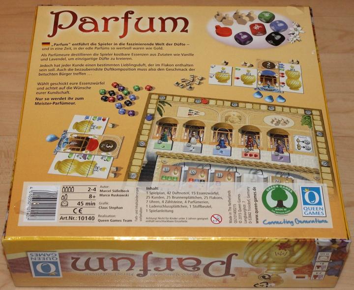 Produktbild Queen Games Parfum (Deutsch, 2 - 4 Spieler)