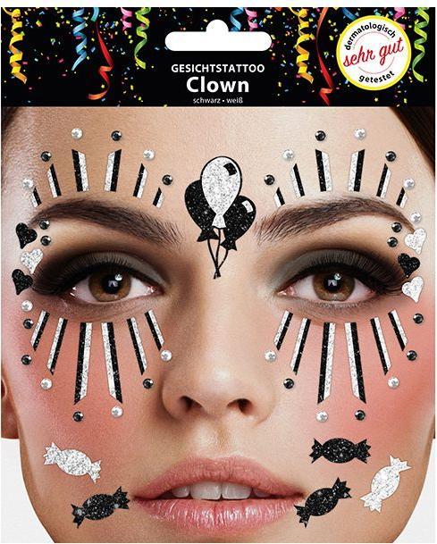 Immagine prodotto Sombo Tatuaggio del volto di un clown