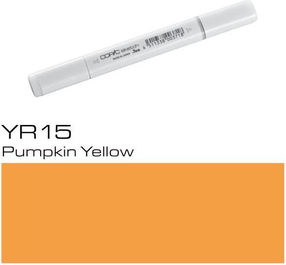 Image du produit Copic Sketch type YR - 15 (YR15 - Jaune citrouille, 1 x)