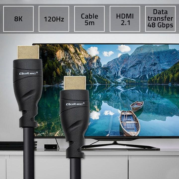 Produktbild Qoltec HDMI – HDMI (5 m)