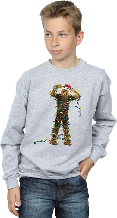 Produktbild Star Wars Chewbacca Christmas Lights Sweatshirt Jungen (152, 158)