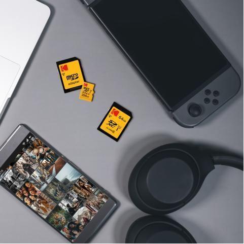 Immagine prodotto Kodak SD MICRO 128GB CL10 UHS-I U3 V30 A1 ULTRA CON ADATTATORE (128 GB, microSDXC, U3, UHS-I)