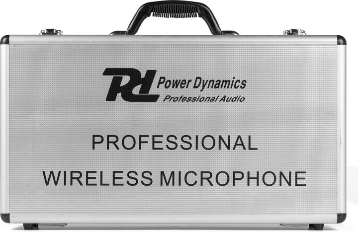 Actual product image Power Dynamics PD524B UHF draadloos microfoonsysteem met 4 bodypack microfoons